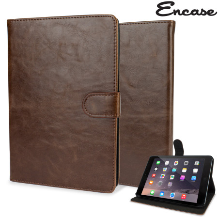 Encase Leather-Style iPad Mini 3 / 2 / 1 Case - Light Brown