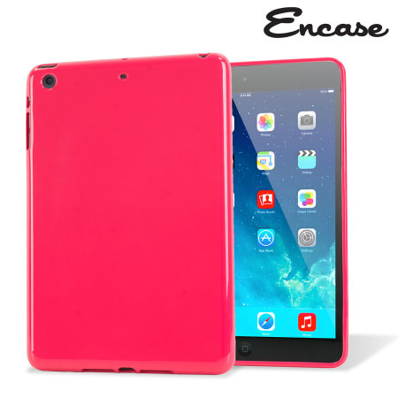 Encase FlexiShield iPad Mini 3 / 2 / 1 suojakotelo  - Kuuma pinkki