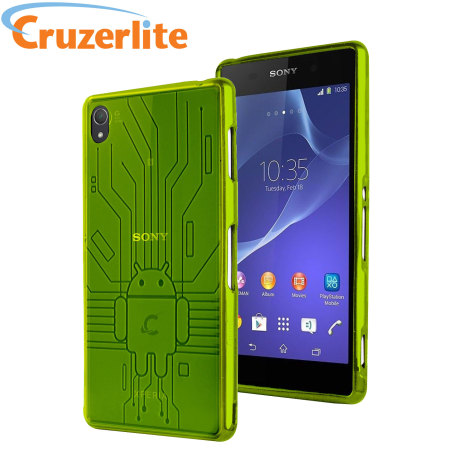 Cruzerlite Bugdroid Circuit Sony Xperia Z3 Case - Green