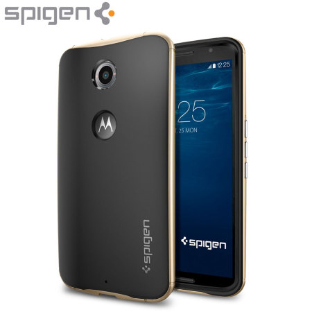 Spigen Neo Hybrid Google Nexus 6 Case - Gold Reviews