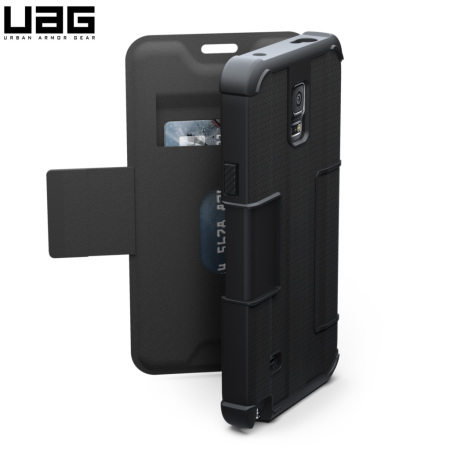 UAG Scout Folio Samsung Galaxy Note 4 Protective Wallet Case - Black