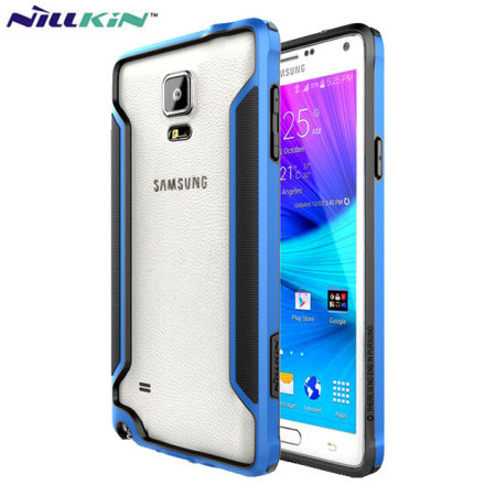 Nillkin Armor Border Samsung Galaxy Note 4 Bumper Case - Blue