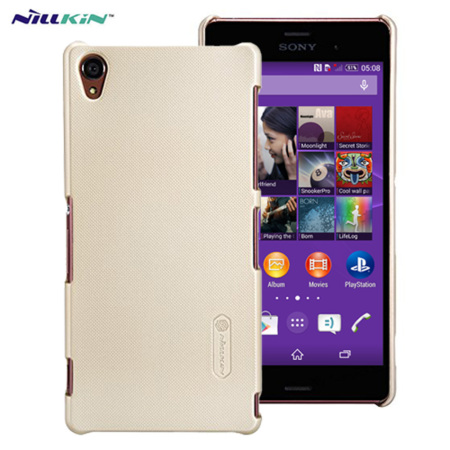 Nillkin Super Frosted Shield Sony Xperia Z3 Case - Gold
