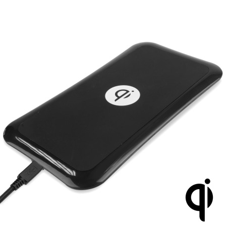 Qi Wireless Charging Pad - Zwart