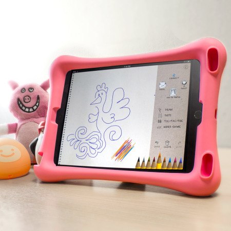 Olixar Big Softy Child-Friendly iPad 2017 / Air 2 / Air Case - Pink