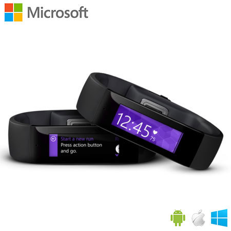 Bracelet connecté Microsoft Band iOS, Android & Windows - Small