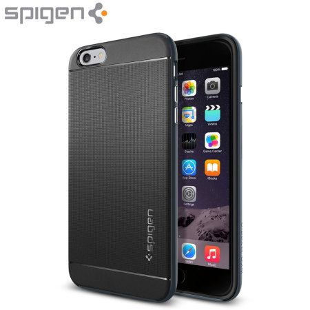 Spigen Neo Hybrid iPhone 6S Plus / 6 Plus Case - Metal Slate