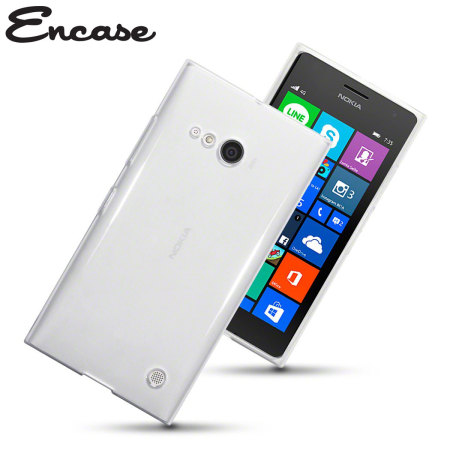Encase FlexiShield Nokia Lumia 735 Gel Case - Crystal Clear