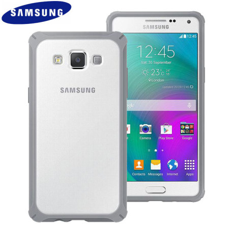 Samsung Galaxy A5 2015 Protective Cover Plus Case - Grey