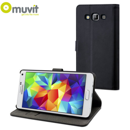 Muvit Slim Folio Samsung Galaxy A5 Case - Black