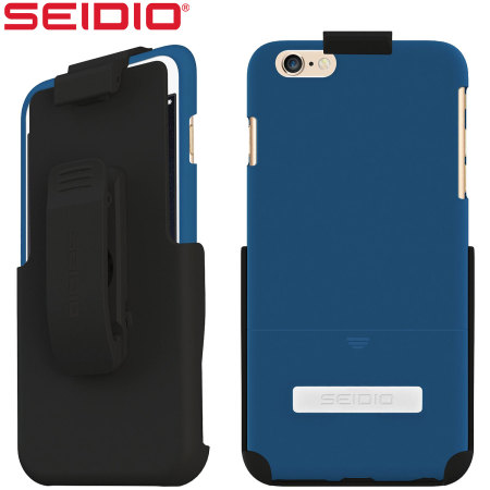 Seidio SURFACE Combo iPhone 6S Plus / 6 Plus Case - Blue
