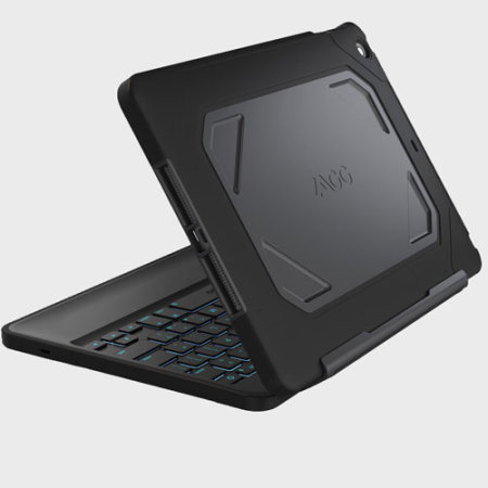 område syndrom For nylig Zagg Rugged Book Magnetic iPad Air 2 Keyboard Case