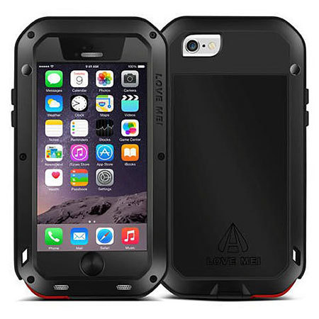 love mei powerful iphone 6s / 6 protective case - black reviews