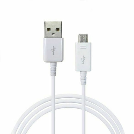 Helaas religie Neem een ​​bad Samsung Micro USB Sync & Charge Cable - Wit