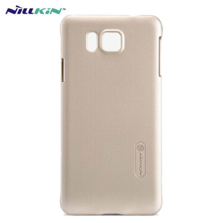 Nillkin Super Frosted Shield Samsung Galaxy Alpha Case Gold