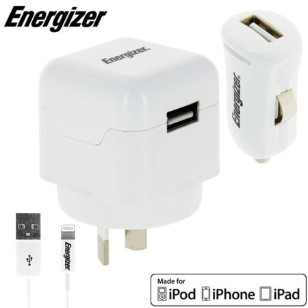 Energizer High Power 2.1A Lightning Device Australian Charger Pack