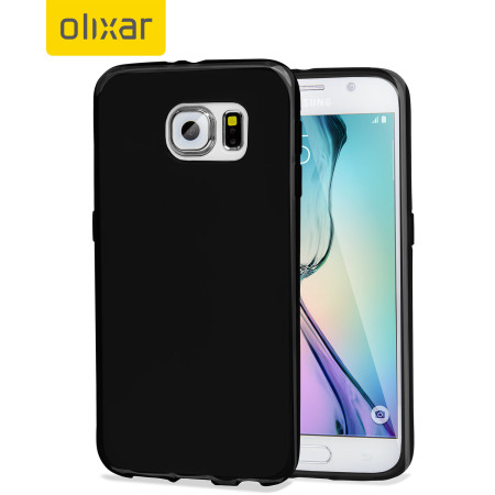 Olixar FlexiShield Samsung Galaxy S6 suojakotelo - Musta