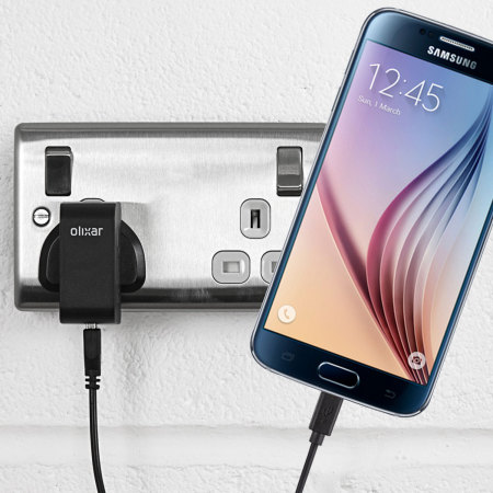Olixar High Power Samsung Galaxy S6 Wall Charger & 1m Cable