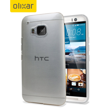 Olixar  FlexiShield Skin voor HTC One M9 - Frost Wit