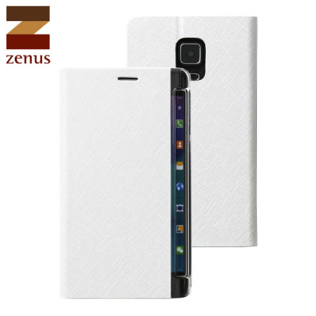 Zenus Minimal Diary Samsung Galaxy Note Edge Tasche in Weiß
