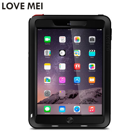 Love Mei Powerful Apple iPad Air 2 Protective Case - Black