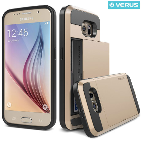 Verus Damda Slide Samsung Galaxy S6 Case - Champagne Gold