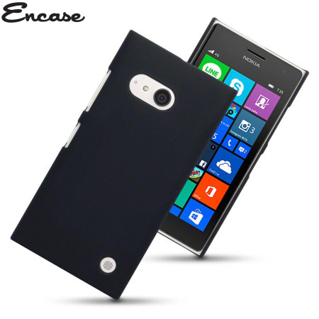 Encase ToughGuard Nokia Lumia 735 Rubberised Case - Black