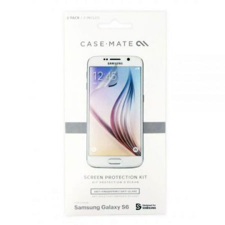 Case-Mate 2 Pack Screenprotector voor de Samsung Galaxy S6