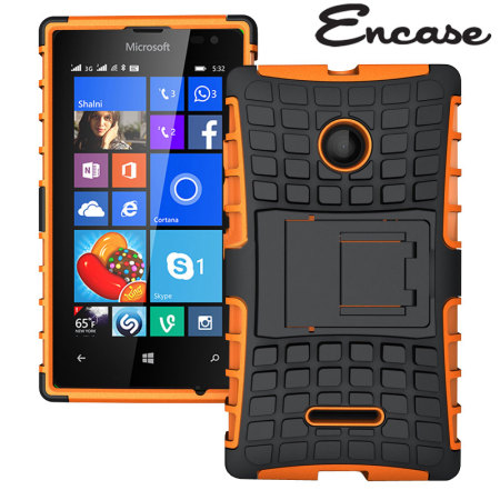 Encase ArmourDillo Microsoft Lumia 435 Hülle in Orange