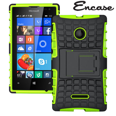 Encase ArmourDillo Microsoft Lumia 435 Hülle in Grün