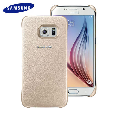 Official Samsung Galaxy S6 Protective Cover Case - Gold