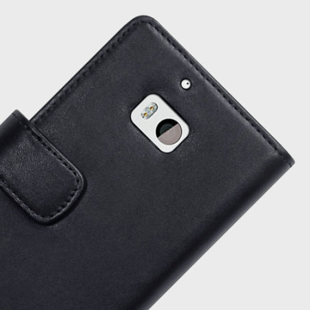 Olixar Genuine Leather Nokia Lumia 930 Wallet Case - Black