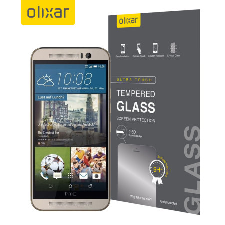 Olixar Tempered Glass HTC One M9 Screenprotector