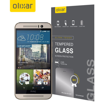 thumbnail image 2 of Supershieldz 3-Pack Tempered Glass Screen Protector For HTC One M9 – HD Clear, Bubble-Free 2 of 4