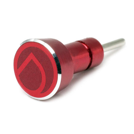 Deff Aluminium Jack Pierce with SIM Pin for Apple iPhones - Red