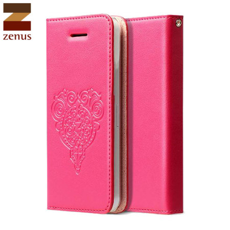 Zenus Retro Z Diary iPhone 5C Wallet Case - Pink