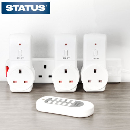 Remote Control Sockets - Box of 3 - Solon Security Age UK