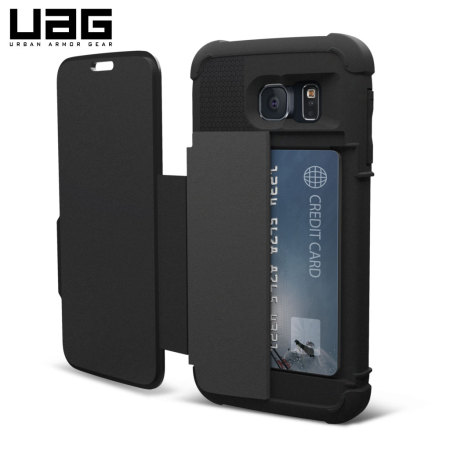UAG Folio Samsung Galaxy S6 Protective Wallet Case - Black