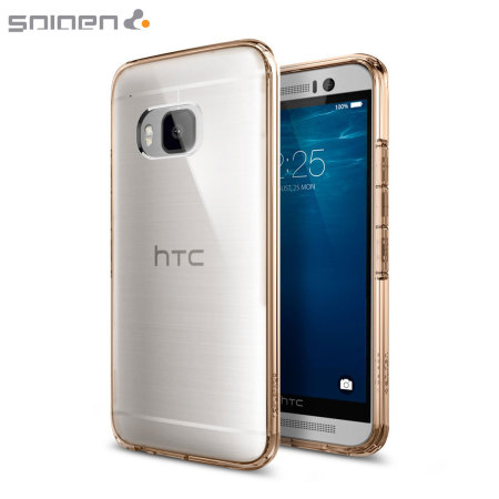 Spigen Ultra Hybrid HTC One M9 suojakotelo - Sampanja kristalli