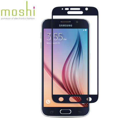 Protector Pantalla Samsung Galaxy S6 Moshi iVisor de Cristal - Negro