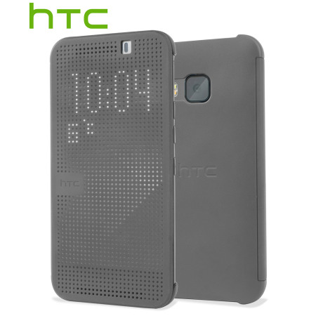 Funda HTC One M9 Dot View 2 Oficial - Gris