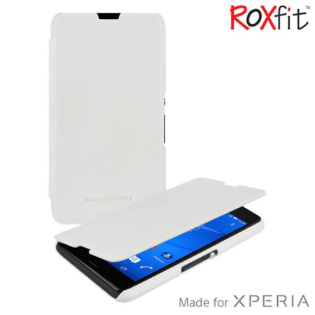 Gasvormig Viva Het is de bedoeling dat Roxfit Sony Xperia E4g Slim Book Case - White