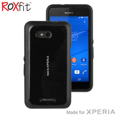 Roxfit Gel Shell Slim Sony Xperia E4g Case - Black