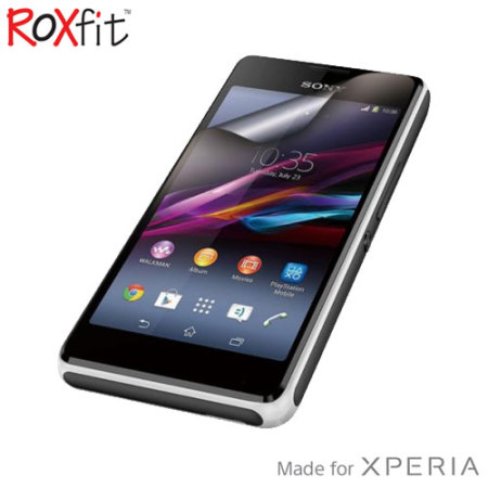 Protectores pantalla Roxfit Anti-Huellas Sony Xperia E4G - pack 2 