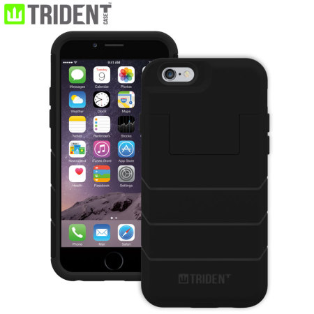 Trident Aegis iPhone 6 Wallet Tough Case - Black