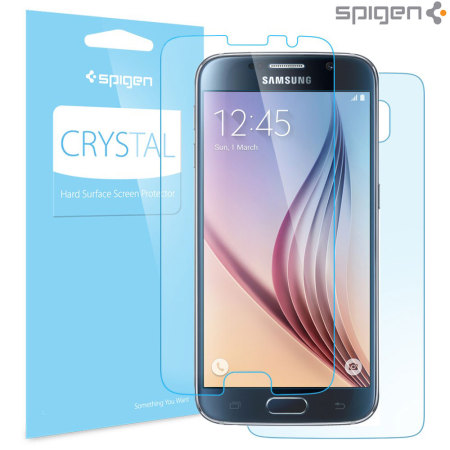 Spigen Crystal Samsung Galaxy S6 Screen Protector -Three Pack