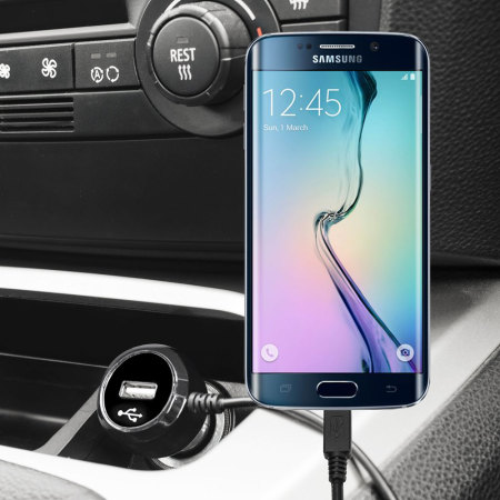 Olixar High Power Samsung Galaxy S6 Edge Auto Oplader