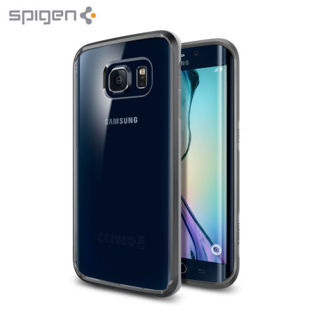 Funda Samsung Galaxy S6 Edge Spigen Ultra Hybrid - Metalizada