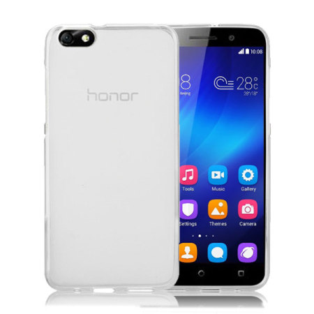 parallel Inloggegevens Wolk Olixar FlexiShield Huawei Honor 4X Gel Case - White