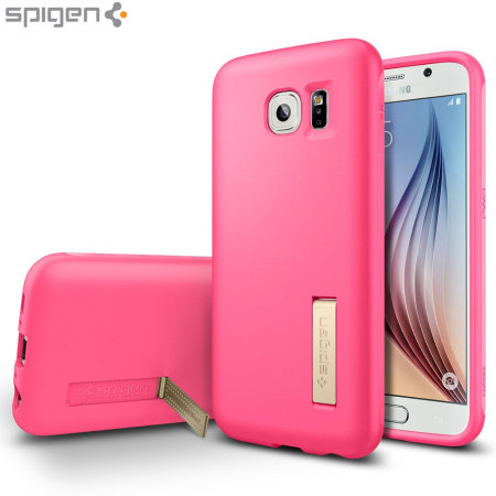 Spigen Capsule Series Samsung Galaxy S6 Hülle in Azalea Pink